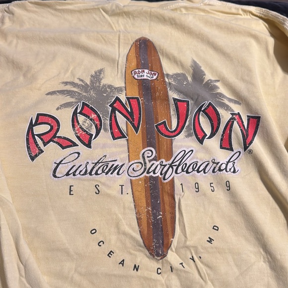 Ron, John, long sleeve T-shirt, and yellow size XXL - Picture 5 of 5